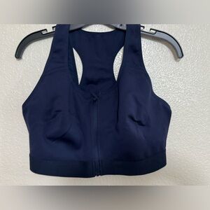 Fabletics Navy Sports Bra - like new - medium support